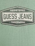 Maglia in felpa cappuccio Guess Jeans - salvia - 1