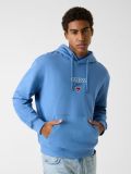 Maglia in felpa cappuccio Guess Jeans - blue - 0