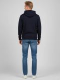Maglia in felpa zip cappuccio Guess Jeans - blue - 4