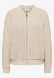 Giacca teddy. collo alto. chiusura co... - vaniglia - 6