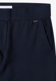 Pantalone curvy in jersey. vita alta,... - blu - 2