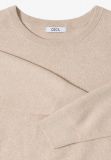 Maglia in felpa girocollo. collo, pol... - beige - 1