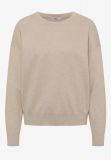 Maglia in felpa girocollo. collo, pol... - beige - 5