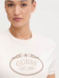 T-shirt manica corta sportiva Guess - panna - 2