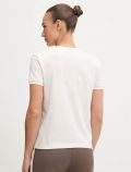 T-shirt manica corta sportiva Guess - panna - 4