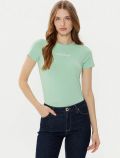 T-shirt manica corta Guess Jeans - salvia - 0