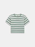 T-shirt manica corta Guess Jeans - verde bianco - 3