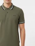 Polo manica corta Gas - verde militare - 1