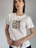 T-shirt manica corta Emme - bianco - 2