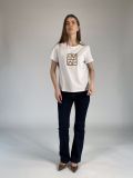 T-shirt manica corta Emme - bianco - 3