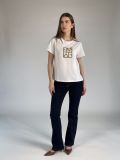 T-shirt manica corta Emme - bianco - 4
