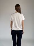 T-shirt manica corta Emme - bianco - 5
