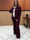 Giacca con spalle imbottite. chiusura... - bordeaux - 4