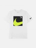 T-shirt manica corta sportiva Nike - white - 0