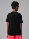 T-shirt manica corta sportiva Jordan - black - 3