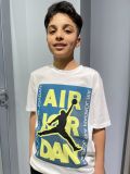 T-shirt manica corta sportiva Jordan - white - 0