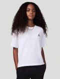 T-shirt manica corta sportiva Jordan - white - 0