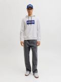 Maglia in felpa cappuccio Jack & Jones - white melange - 4