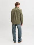 Camicia manica lunga Jack & Jones - olive - 4