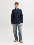 Camicia manica lunga Jack & Jones - navy blazer - 3