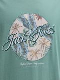T-shirt manica corta Jack & Jones - verde acqua - 3