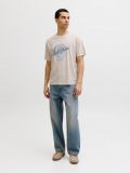 T-shirt manica corta Jack & Jones - moon grey - 4