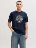 T-shirt manica corta Jack & Jones - navy blazer - 0