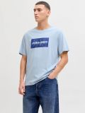 T-shirt manica corta Jack & Jones - azzurro - 0