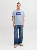 T-shirt manica corta Jack & Jones - azzurro - 4