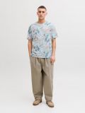 T-shirt manica corta Jack & Jones - azzurro - 4