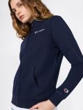 Felpa sportiva aperta Champion - blue - 1