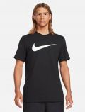 T-shirt manica corta sportiva Nike - black - 0