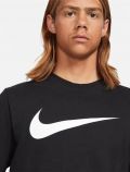 T-shirt manica corta sportiva Nike - black - 1