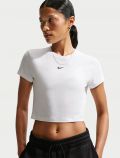 T-shirt manica corta sportiva Nike - bianco - 1