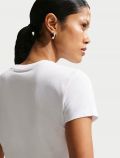 T-shirt manica corta sportiva Nike - bianco - 3