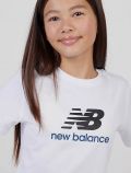 T-shirt manica corta sportiva Newbalance - bright white - 1