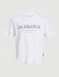 T-shirt manica corta Jack & Jones - white - 0