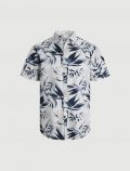 Camicia manica corta Jack & Jones - cloud dancer - 0