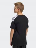 T-shirt manica corta sportiva Adidas - black - 2