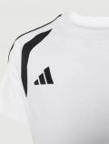 T-shirt manica corta sportiva Adidas - white - 1