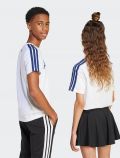 T-shirt manica corta sportiva Adidas - white - 4