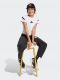 T-shirt manica corta sportiva Adidas - white - 2