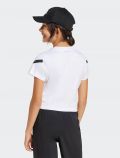 T-shirt manica corta sportiva Adidas - white - 3