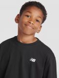 T-shirt manica corta sportiva Newbalance - nero - 1