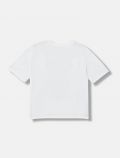 T-shirt manica corta Guess - bianco - 2