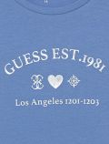 T-shirt manica corta Guess - azzurro - 1