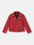 Giubbino ecopelle Guess - rosso - 0