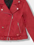 Giubbino ecopelle Guess - rosso - 2