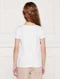 T-shirt manica corta Guess - bianco - 3