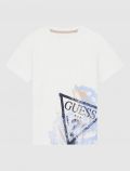 T-shirt manica corta Guess - bianco - 0